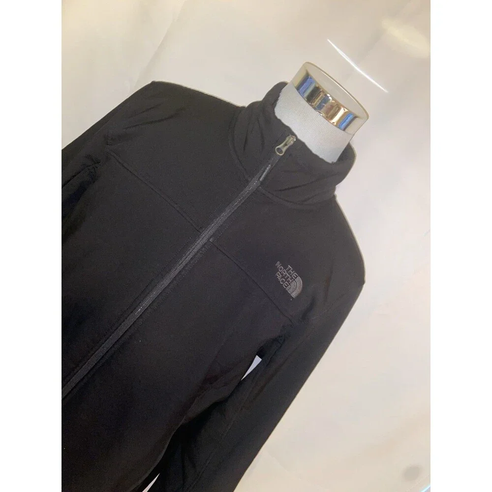 The North Face Windwall Soft Shell Jacket Fleece Lined Men’s XL Black Full Zip